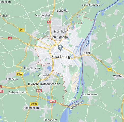 Zone d'intervention serrurier Strasbourg